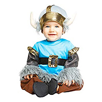 Disfraz de vikingo para bebe